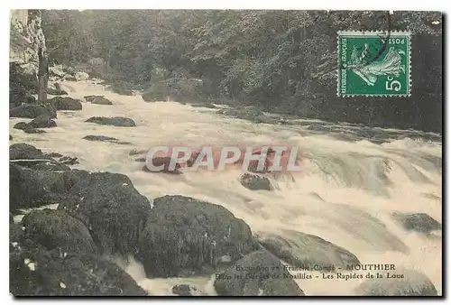 Cartes postales Mouthier Les Rapides de la Loue
