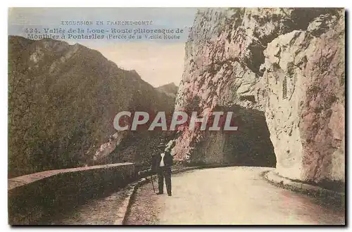 Cartes postales Vallee de la Loue Route pittoresque de Mouthier a Pontarlier