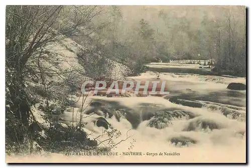 Ansichtskarte AK Vallee de la Loue Gorges de la Nouailles