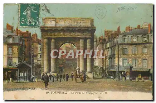 Cartes postales Bordeaux La Porte de Bourgogne