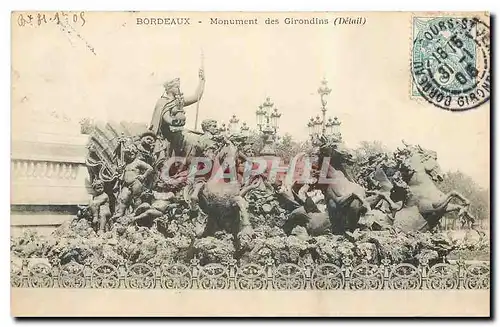 Cartes postales Bordeaux Monument des Girondes