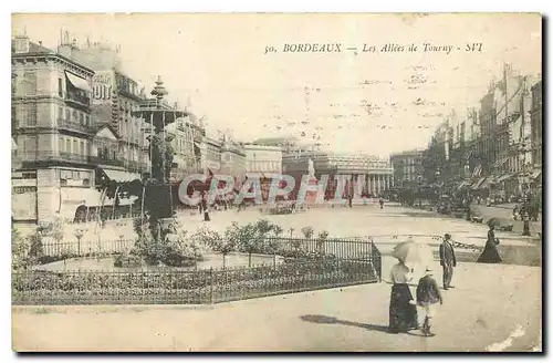 Cartes postales Bordeaux Les Allees de Tourny