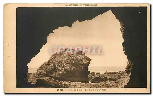 Cartes postales Cote de Sion Le Trou du Diable