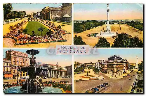 Cartes postales Souvenir de Bourdeaux