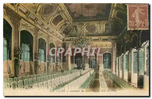 Cartes postales Vichy Interieur du Casino La Salle des Fetes