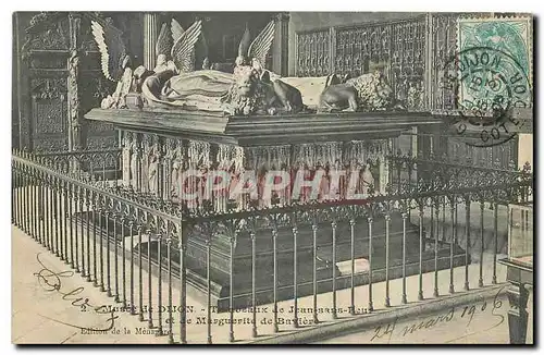 Cartes postales Musee de Dijon Tableaux de Jean et de Margueerite