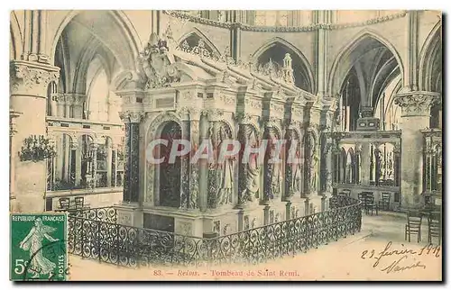Cartes postales Reims Tombeau de Saint Remi