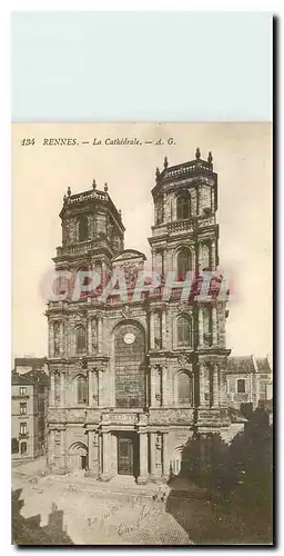 Cartes postales Rennes La Ctahedrale