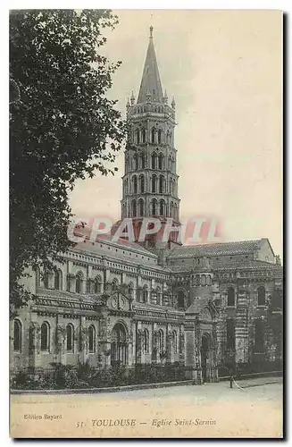 Cartes postales Toulouse Eglise Saint Sernin