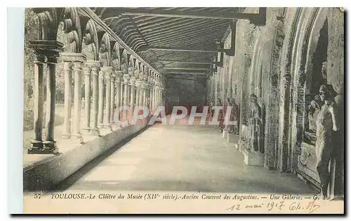 Cartes postales Toulouse Le Cloitre du Musee Ancien Couvent des Augustins