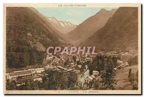 Cartes postales Les Hautes Pyrenees Cauterets Vue generale