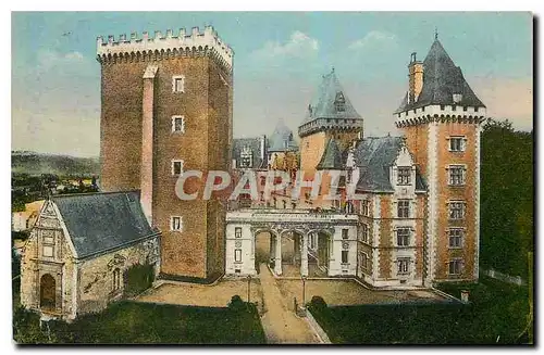 Cartes postales Pau Le Chateau henri IV Facade principale