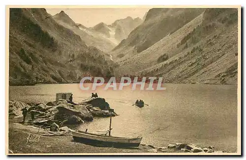 Cartes postales Les Pyrenees Environs de Cauterets Lac de Gaube