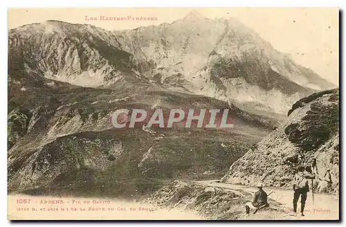 Ansichtskarte AK Les Hautes Pyrenees Arrens Pic du Gavizo