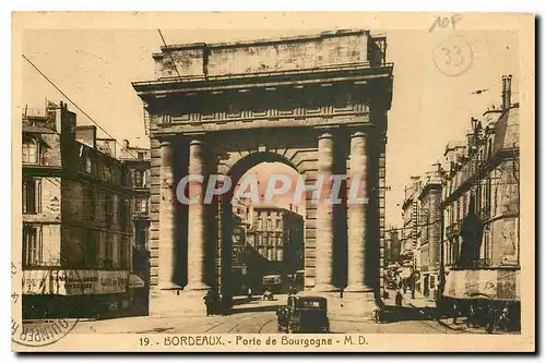 Ansichtskarte AK Bordeaux Porte de Bourgogne