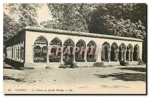 Cartes postales Tarbes Le Cloitre au Jardin Massey