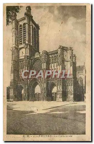 Cartes postales Troyes La Cathedrale