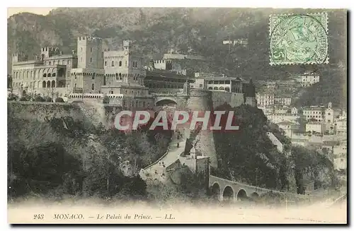 Cartes postales Monaco Le Palais du Prince