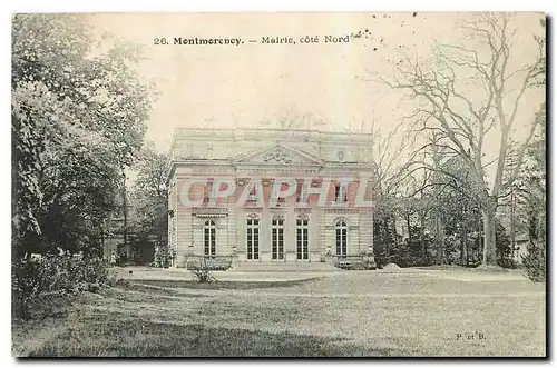 Cartes postales Montmorency Mairie cote Nord
