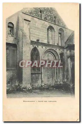 Ansichtskarte AK Montmorency Eglise des Templiers