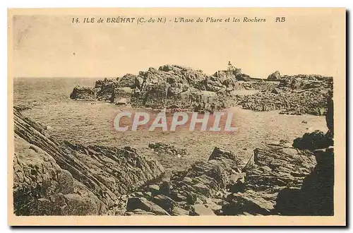 Cartes postales Ile de Brehat C du N l'Anse du Pahre et les Rochers