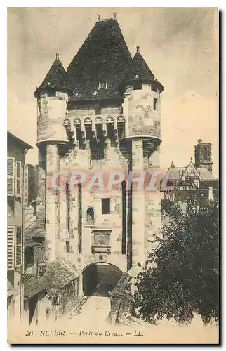 Cartes postales Nevers Porte du Croux