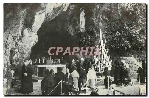 Ansichtskarte AK Lourdes La Grotte Miraculeuse