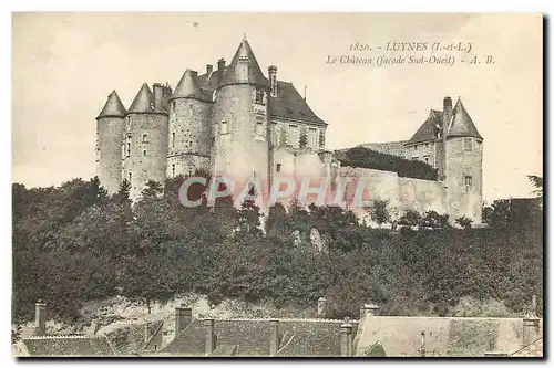 Ansichtskarte AK Luynes I et L Le Chateau Facade Sud Ouest