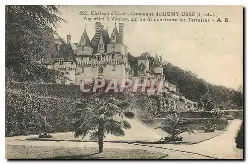 Cartes postales Chateau d'Usse Commune de Rigny Usse I et L