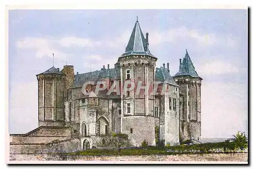 Cartes postales Saumur M et L Le Chateau Construit avec l'Abbaye