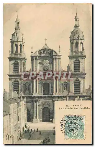 Cartes postales Nancy La Cathedrale