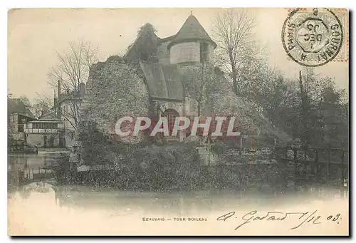 Cartes postales Beauvais Tour Boileau