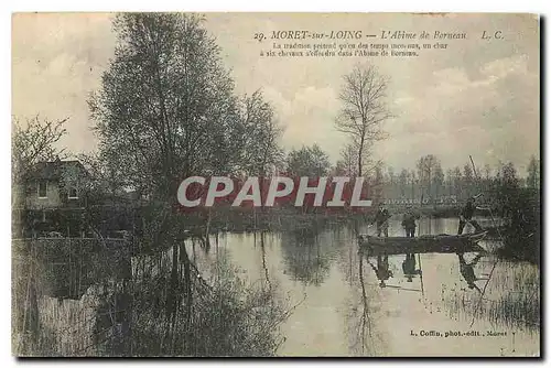 Cartes postales Moret sur Loing l'Abime d Borneau