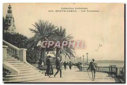 Cartes postales Monte Carlo Les Terrasses