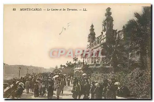 Cartes postales Monte Carlo Le Casino et les Terrasses