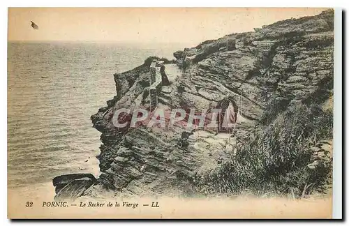 Cartes postales Pornic Le Rocher de la Vierge