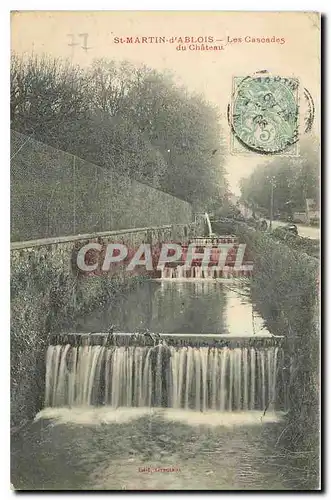Cartes postales St Martin d'Ablois Les Cascades du Chateau