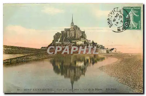 Cartes postales Mont Saint Michel Cote de l'Est de la Digne