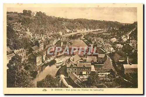 Cartes postales Dinan Vue prise du Viaduc de Lanvally