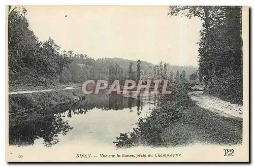 Ansichtskarte AK Dinan Vue sur la Rance prise du Champ