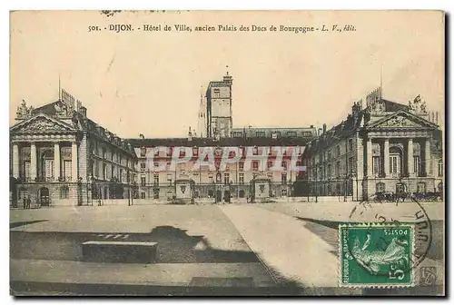 Cartes postales Dijon Hotel de Ville ancien Palais des Ducs d Bourgogne