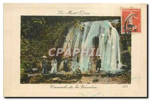 Cartes postales Le Mont Dore Cascade de la Verniere