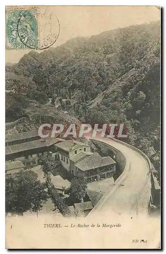 Cartes postales Thiers Le Rocher de la Margeride