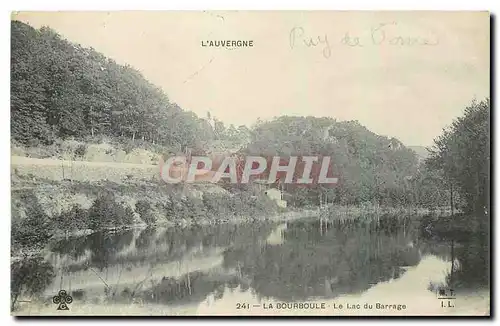 Cartes postales L'Auvergne La Bourboule Le Lac du Barrage