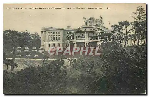 Cartes postales Dinard Le Casino de la Vicomte