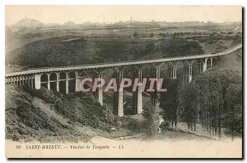 Cartes postales Saint Brieuc Viaduc de Toupain