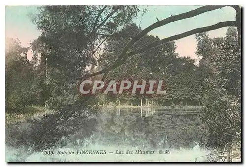 Ansichtskarte AK Bois de Vincennes Lac des Minimes