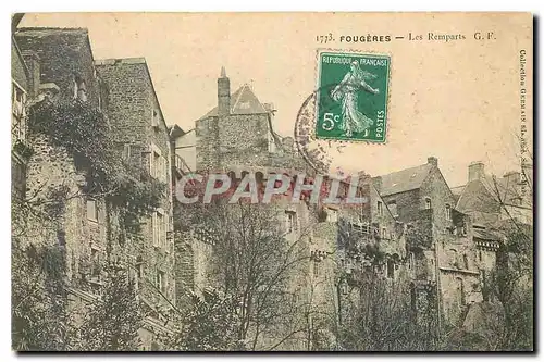 Cartes postales Fougeres Les Remparts