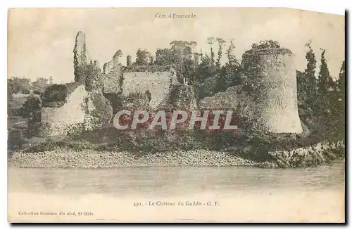 Cartes postales Cote d'Emeraude Le Chateau du Guildo