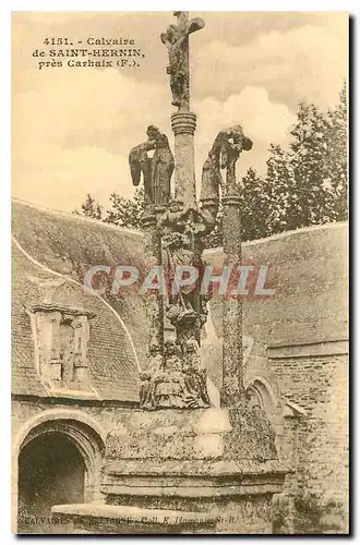 Ansichtskarte AK Calvaires de Bretagne Calvaire de Saint Hernin